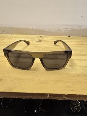 Foster Grant Gray Transparent Frame Sunglasses